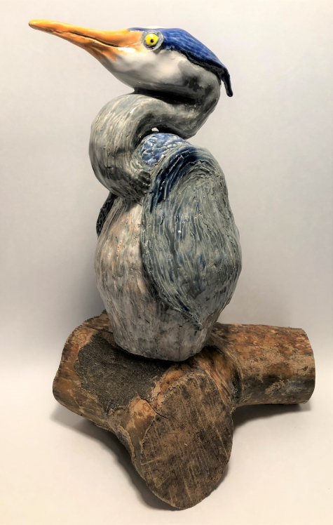 Cathryn's Ceramics Egret
