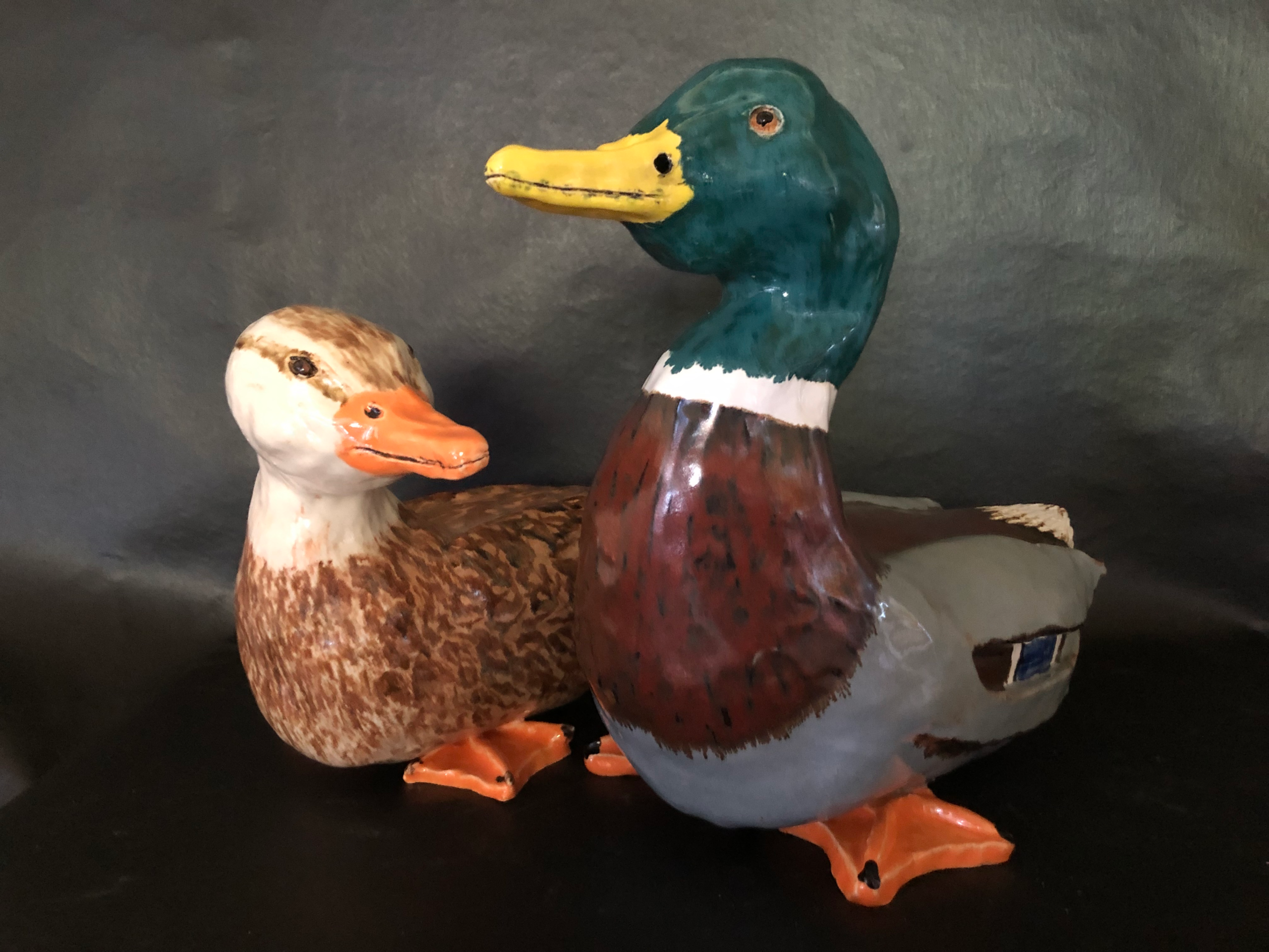 two ducks by Cathryn Rakich